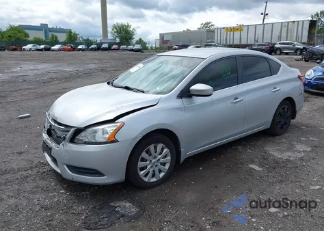 2013 Nissan Sentra Sv from USA, damaged, VIN 3N1AB7AP7DL627941